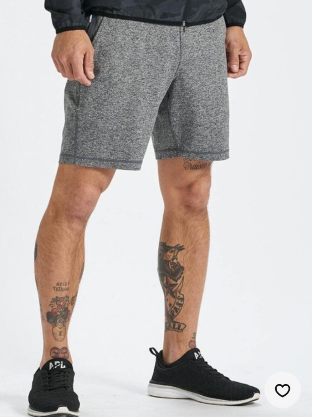 Vuori Ponto Shorts Men's L Charcoal Heather